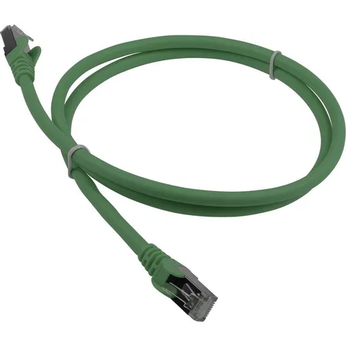Патч-корд LanMaster вилка RJ-45, вилка RJ-45, кат.6A, LSZH, 1м, зеленый [lan-pc45/s6a-1.0-gn]
