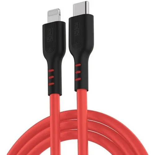 Кабель ZMI GL870, Lightning (m) - USB Type-C (m), 1м, красный, 40 [zmkgl870cnrd]