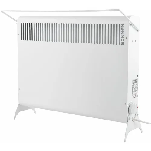 Конвектор SONNEN Mini 1500.2, 1500Вт, с терморегулятором, белый [457631]