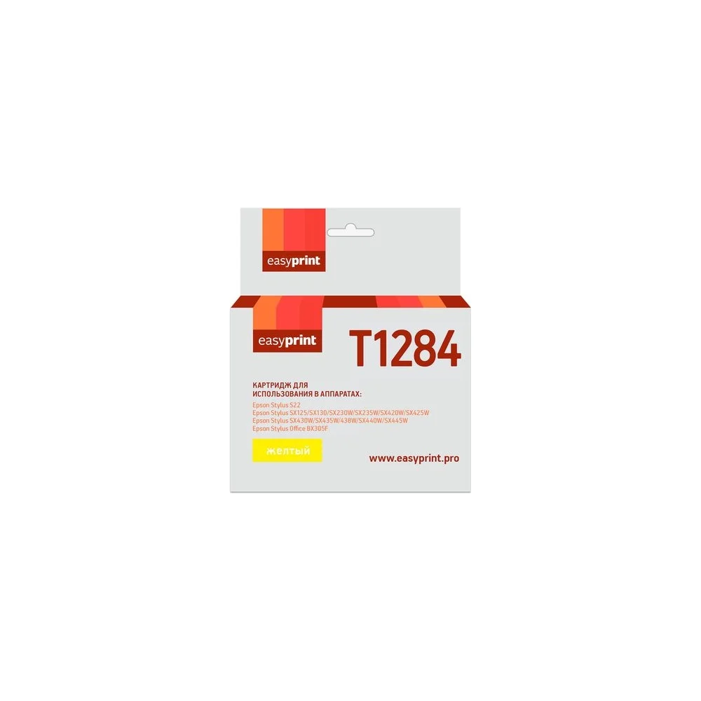 Картридж для Epson Stylus S22, SX125, Office BX305F, EasyPrint T1284 IE-T1284