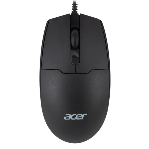 Мышь проводная Acer OMW126, оптическая, USB, 1200dpi, черный [zl.mceee.010]