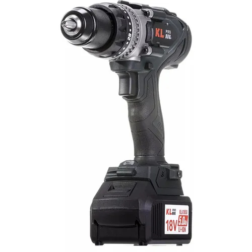 Ударный шуруповерт KLPRO KLDM18BHX-50, 5Ач, с двумя аккумуляторами [13986]