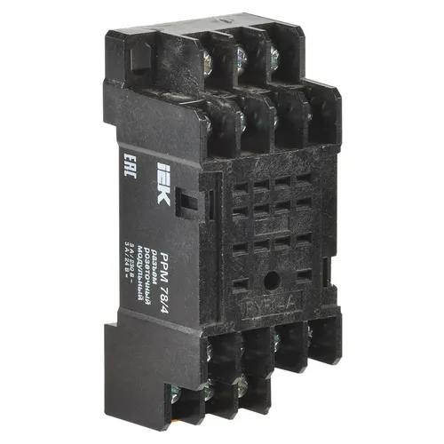 Разъем розеточный IEK РРМ78/4(PYF14A) винт.соед. 230 (RRP20D-RRM-4)