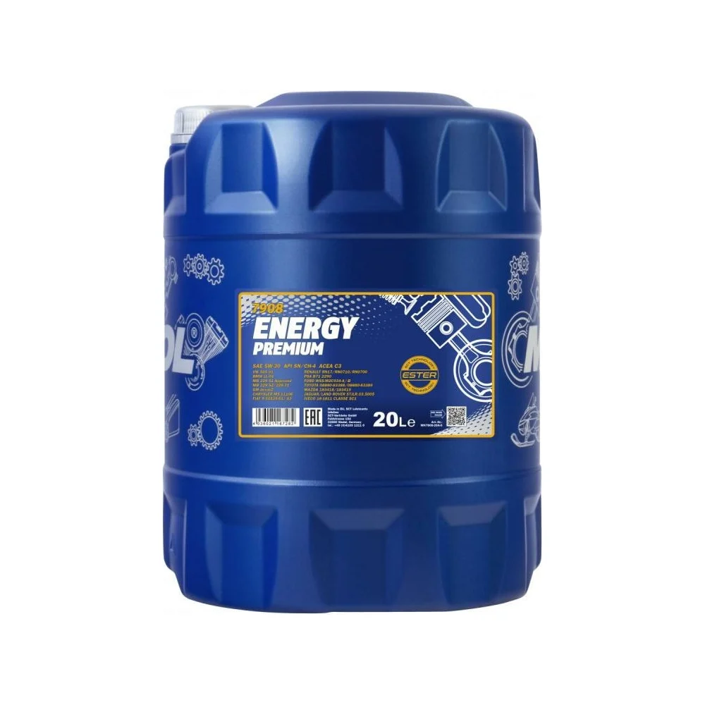 Синтетическое моторное масло MANNOL ENERGY PREMIUM 5W30 4009