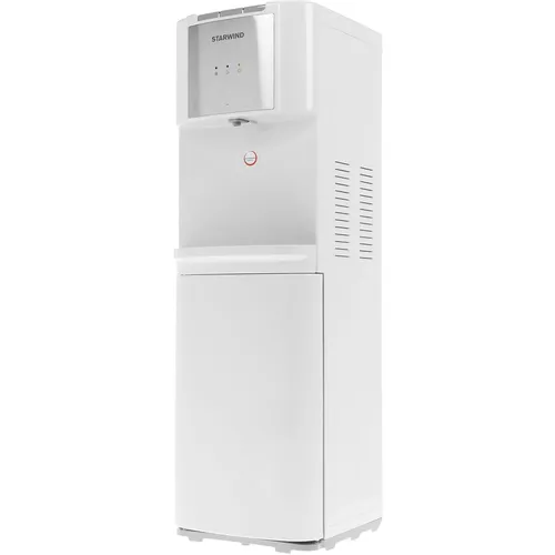 Кулер StarWind SW-1115EW, напольный, электронный, кнопка, белый