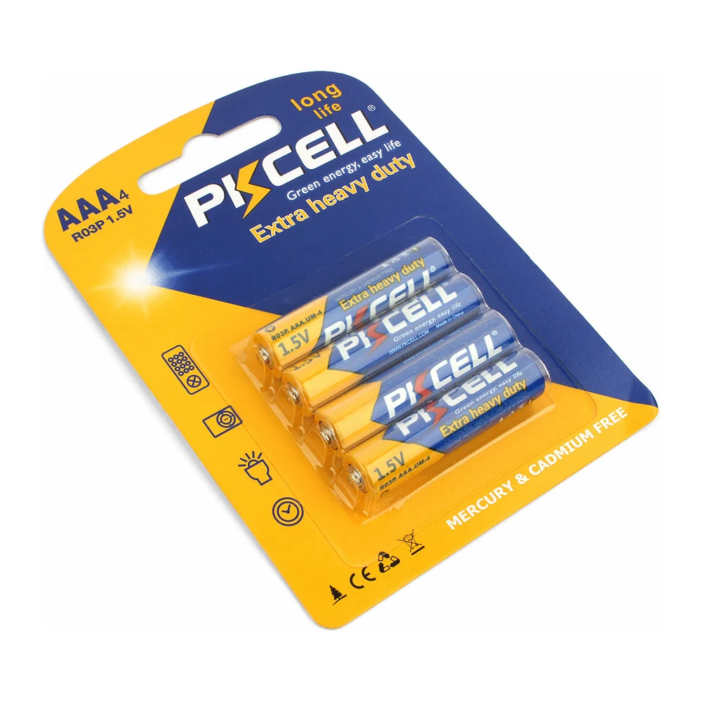 Солевой элемент питания PKCell R03P-4B
