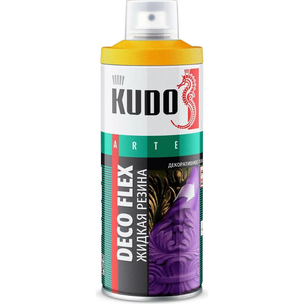 Краска для декоративных работ KUDO DECO FLEX ЖИДКАЯ РЕЗИНА 11600296