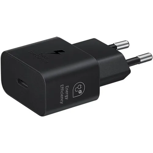 Сетевое зарядное устройство Samsung EP-T2510, USB-C, USB-C, 25Вт, 3A, черный [ep-t2510xbegww]