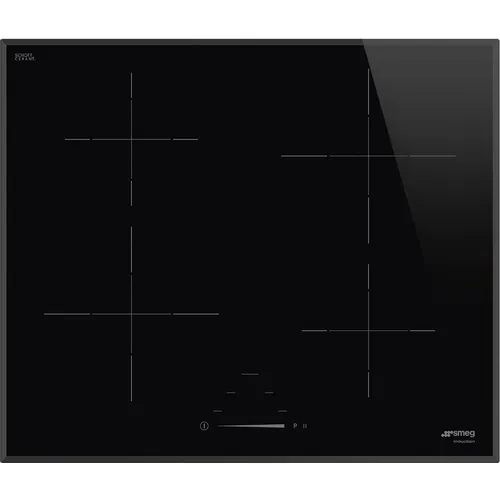 Индукционная варочная поверхность SMEG SI4642B, конфорок: 4 шт., стеклокерамика, независимая, черный