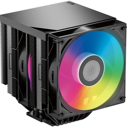 Устройство охлаждения (кулер) PCCOOLER RT720 TC, 4-pin, ARGB, 120мм, черный, retail [rt720tc-bkawyx-gl]