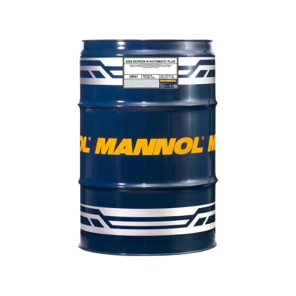 Синтетическое трансмиссионное масло MANNOL DEXRON III AUTOMATIC PLUS 1338