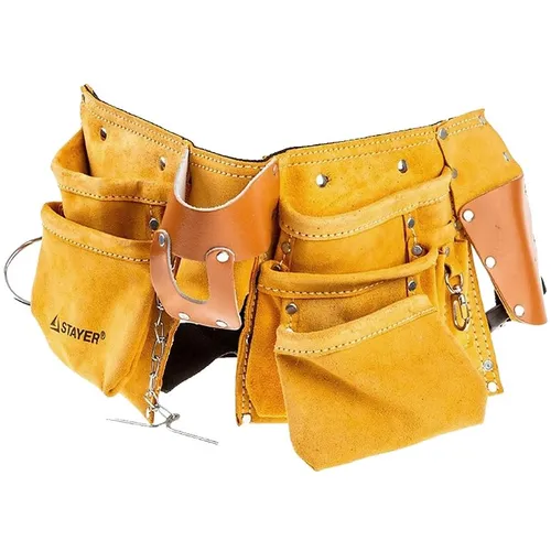 Пояс для инструментов Stayer 38512, желтый