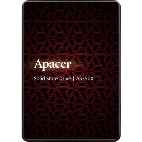 SSD накопитель Apacer AS350X 256ГБ, 2.5", SATA III, SATA, rtl [ap256gas350xr-1]