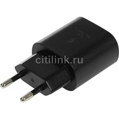 Сетевое зарядное устройство VLP 1071002, USB-C, 25Вт, 3A, черный