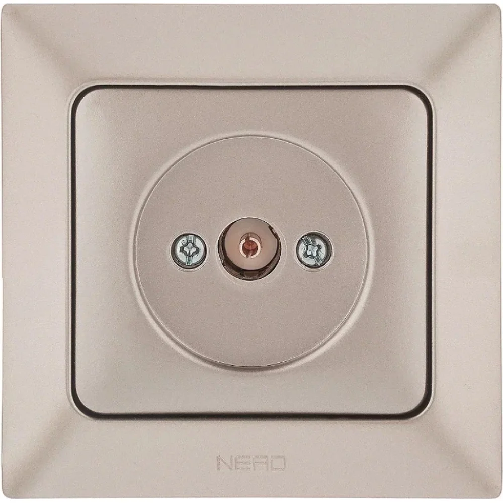 Проходная концевая tv розетка NE-AD Aras 93-123-07