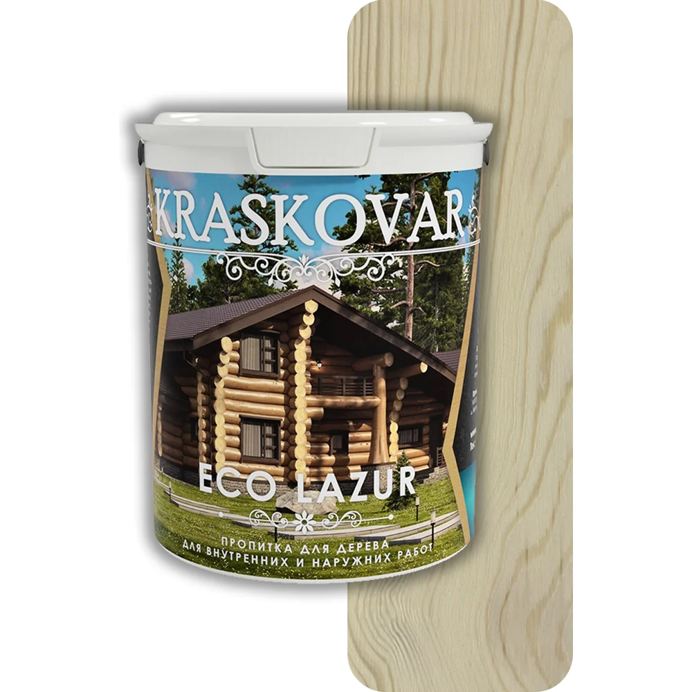 Кроющий антисептик Kraskovar Eco Lazur 1207