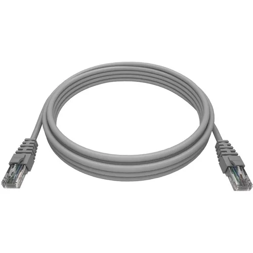 Патч-корд NTSS NTSS-PC-UTP-RJ45-5e-1.0-LSZH-GY, вилка RJ-45, вилка RJ-45, кат.5E, LSZH, 1м, серый