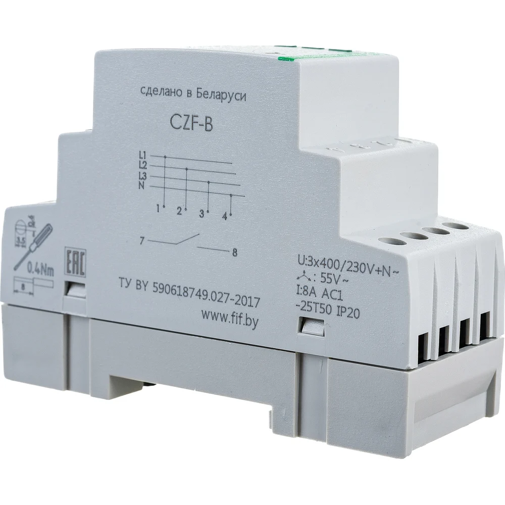 Автомат защиты электродвигателей Евроавтоматика F&F CZF-B EA04.001.002