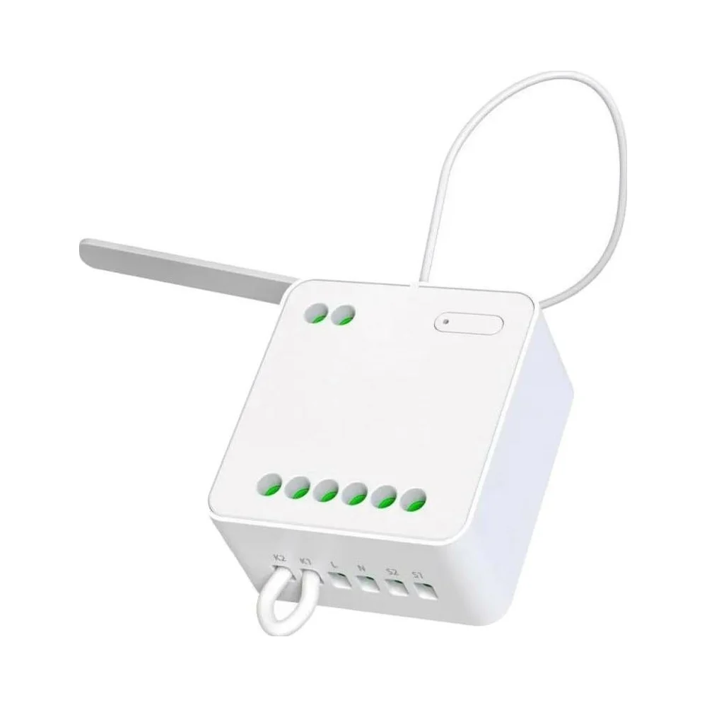 Умное двухканальное реле YEELIGHT Smart Dual Control Module YZNE0220001WTGL