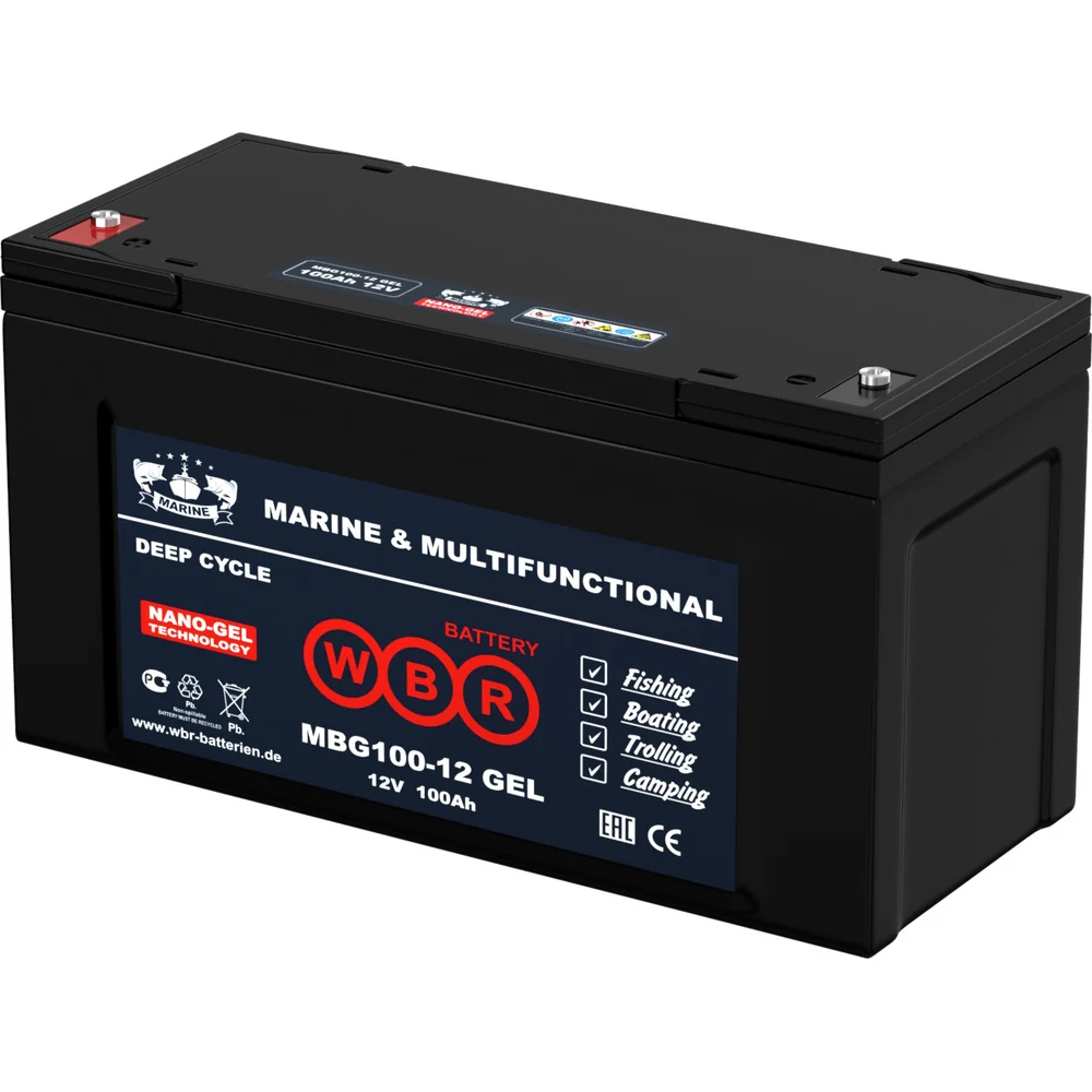 Тяговый аккумулятор для лодочного электромотора WBR MBG100-12