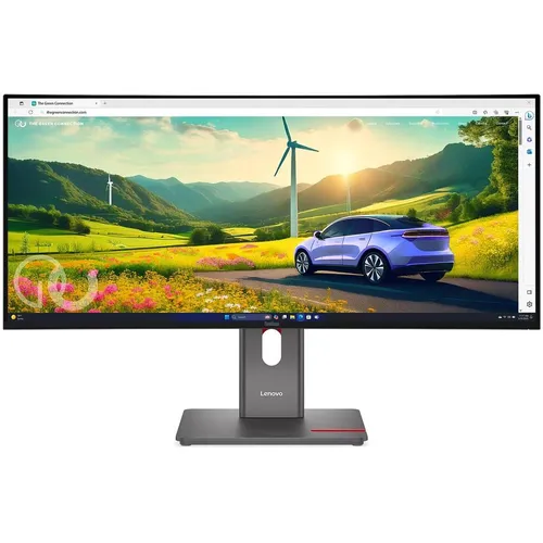 34" Монитор Lenovo ThinkVision P34WD-40, 3440x1440, IPS, 120Гц, 1хHDMI, 1хDP, изогнутый, черный [64adgat1uk]