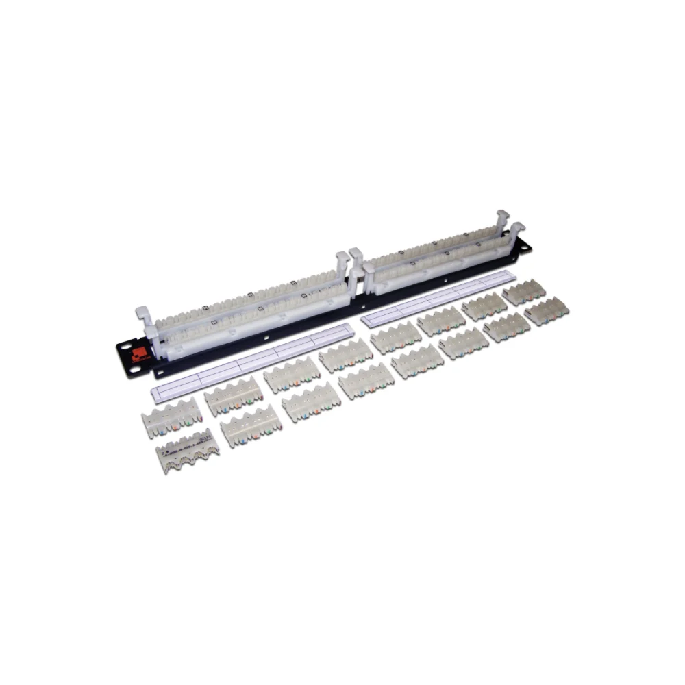 Кроссовая панель LANMASTER LAN-RS110-64FT/6