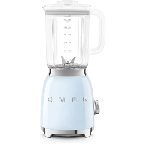 Блендер SMEG BLF03PBEU, стационарный, голубой/серебристый