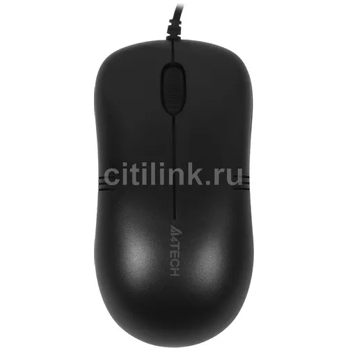 Мышь проводная A4TECH OP-560NU, оптическая, USB, 1200dpi, черный
