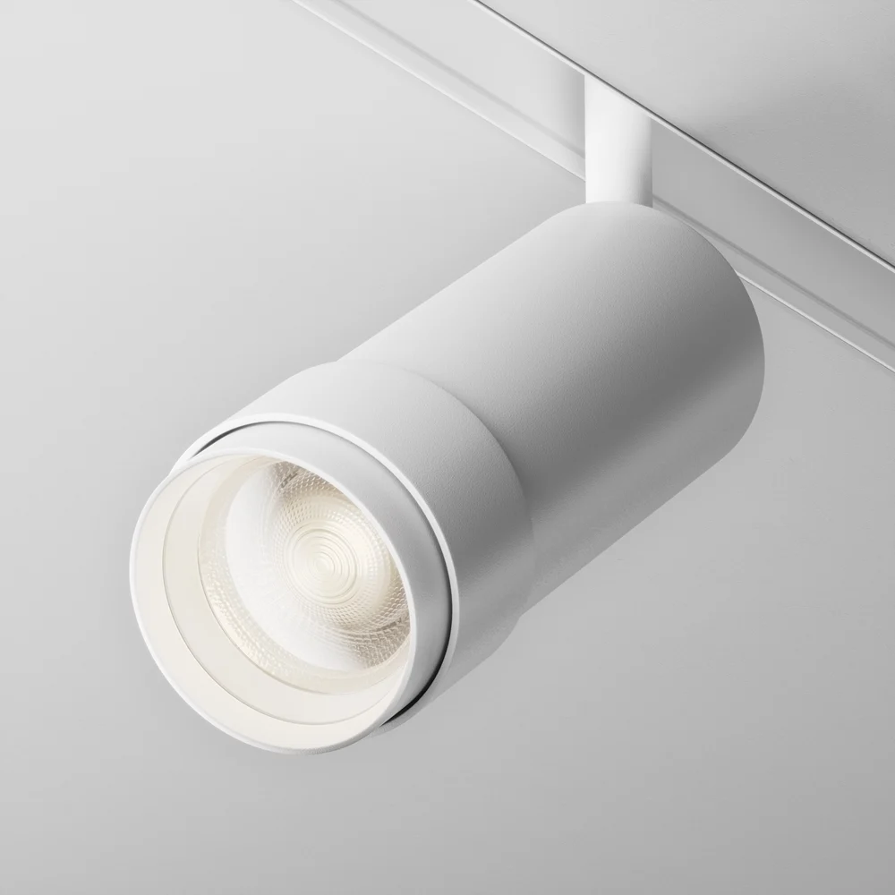 Трековый светильник MAYTONI Focus Zoom LED 12W Алюминий Белый TR211-1-12W4K-Z-W