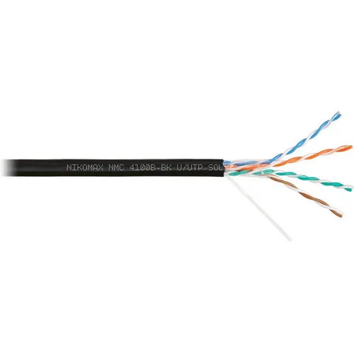 Кабель информационный NIKOMAX кат.5E, 305м, черный [nmc 4100b-bk]