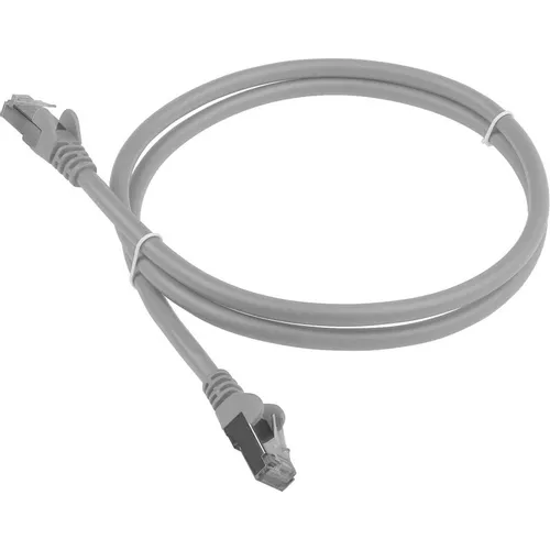 Патч-корд LanMaster вилка RJ-45, вилка RJ-45, кат.6, LSZH, 2м, серый [lan-pc45/s6-2.0-gy]