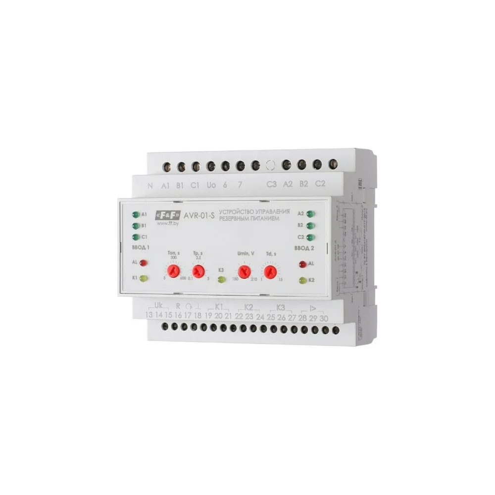 Автоматический переключатель фаз Евроавтоматика F&F AVR-01-S EA04.006.002