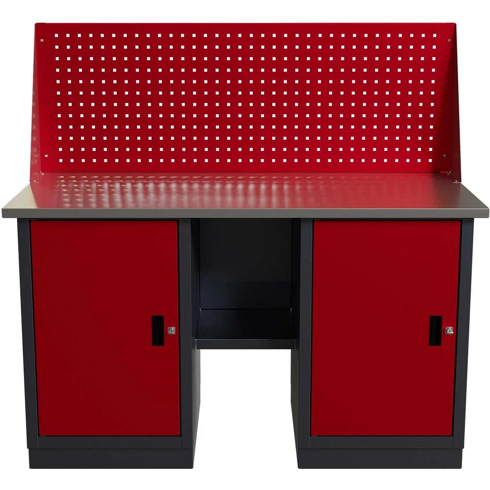 Слесарный двухтумбовый верстак IRONMEBEL worky wk-0/wk-0 M-IM00172K
