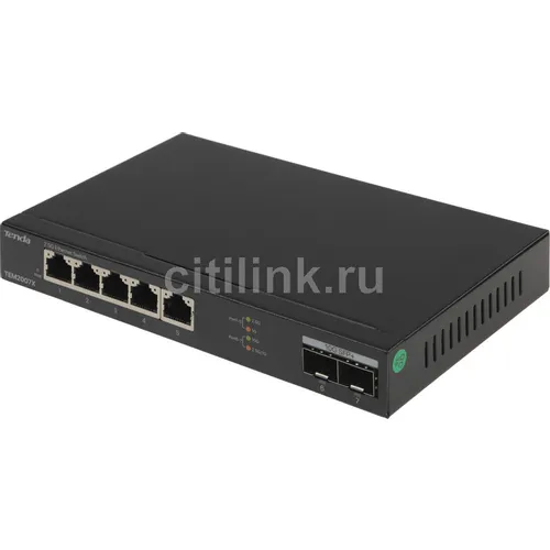 Коммутатор TENDA TEM2007X, неуправляемый