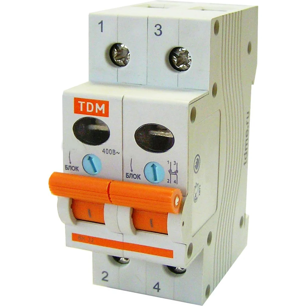 Выключатель нагрузки TDM ВН-32 2п 40A SQ0211-0015