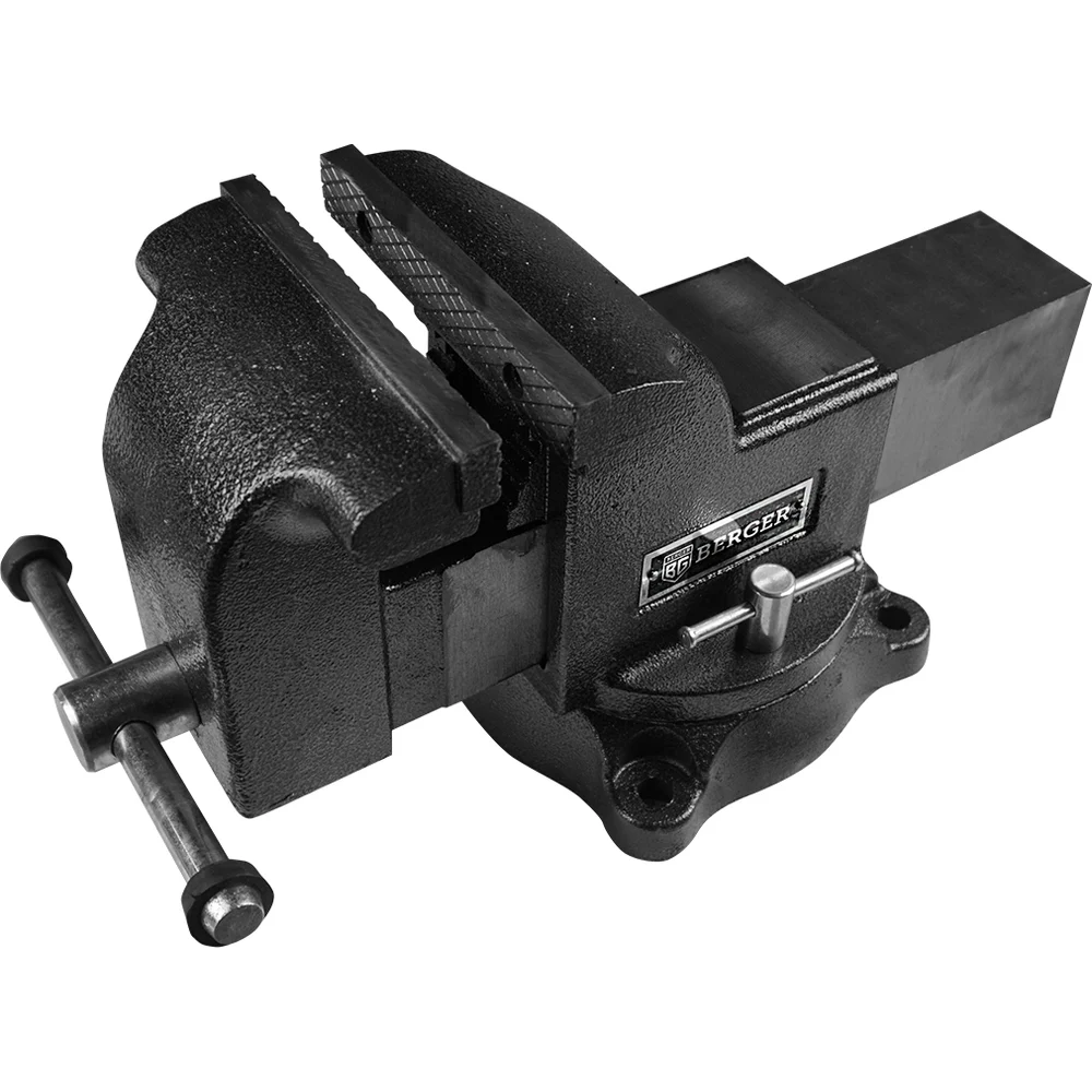Чугунные поворотные тиски Berger BG ТОНАР BG1338