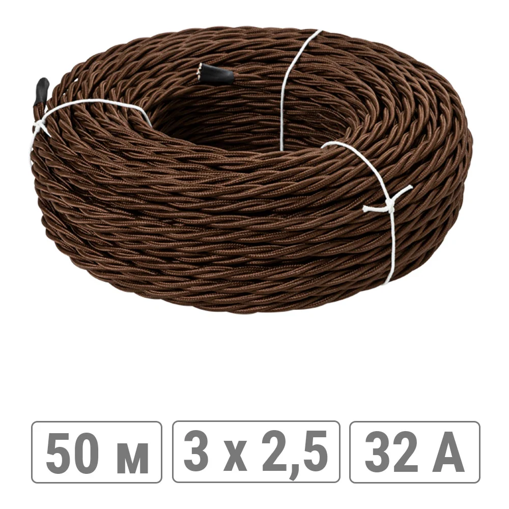 Ретро провод TDM ELECTRIC Эко SQ2801-0124