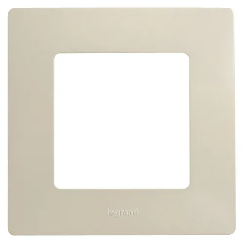 Рамка Legrand (672511) накладная 1шт ABS пластик слоновая кость