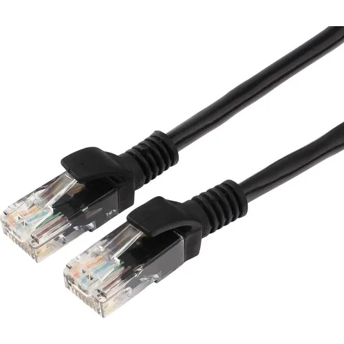 Патч-корд PREMIER PP10-15M/BK литой (molded), UTP, кат.5E, 15м, 4 пары, 26AWG, медь, многожильный, черный