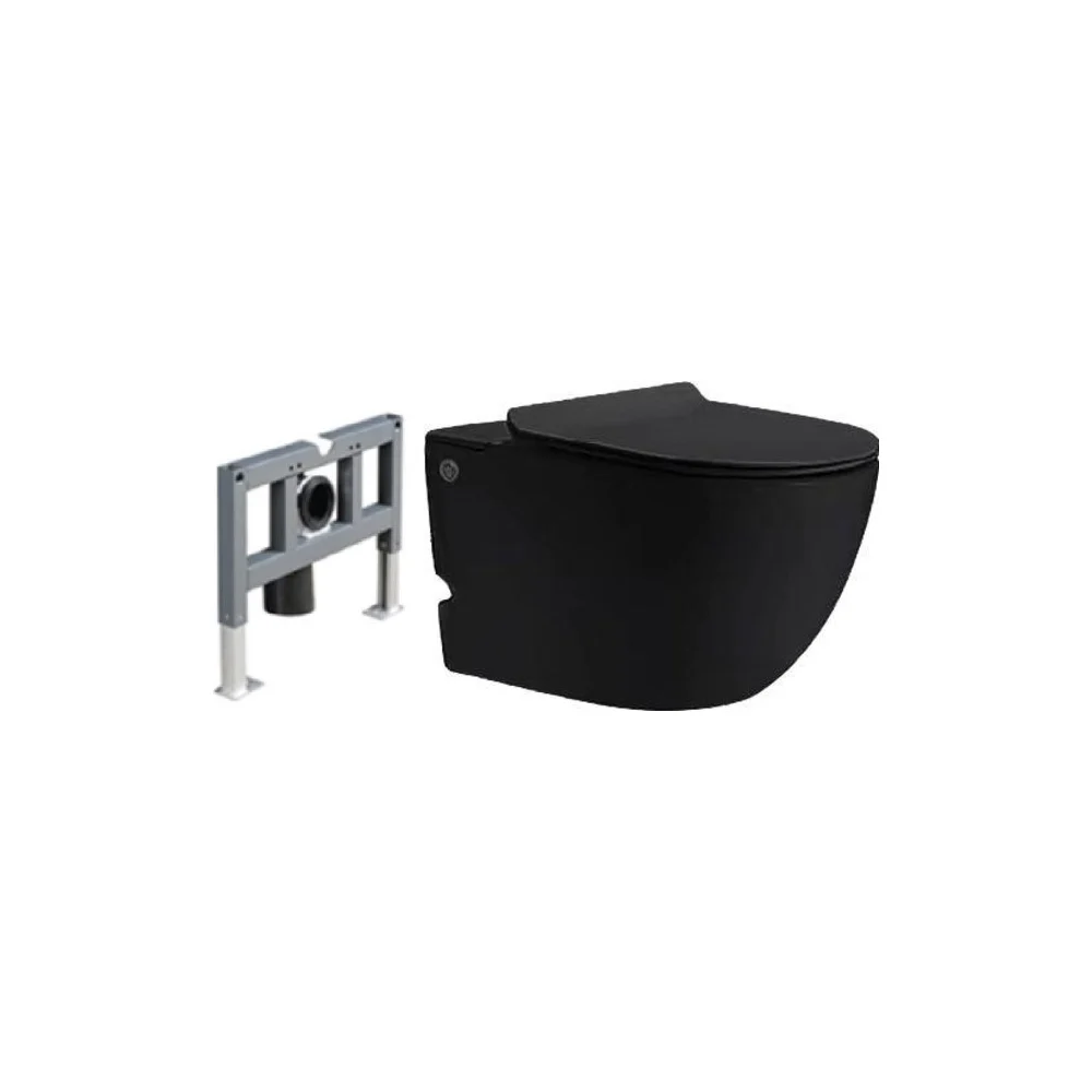Подвесной унитаз Santi Line SL-5031MB