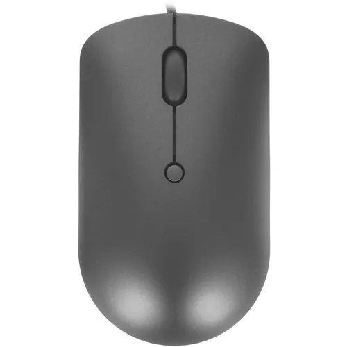 Мышь проводная Lenovo 540, оптическая, USB-C, 2400dpi, темно-серый [gy51d20876]