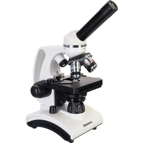 Микроскоп DISCOVERY Atto Polar, световой/оптический/биологический, 40-1000x, на 4 объектива, белый [77989]