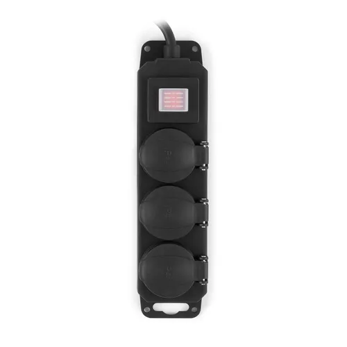 Сетевой фильтр Buro 300MDP-3-B, 3м, черный