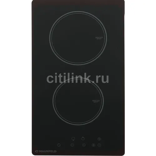 Индукционная варочная поверхность MAUNFELD AVI292BK, конфорок: 2 шт., стеклокерамика, независимая, черный