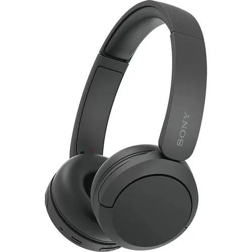 Наушники Sony WH-CH520, Bluetooth, накладные, черный [wh-ch520/b]