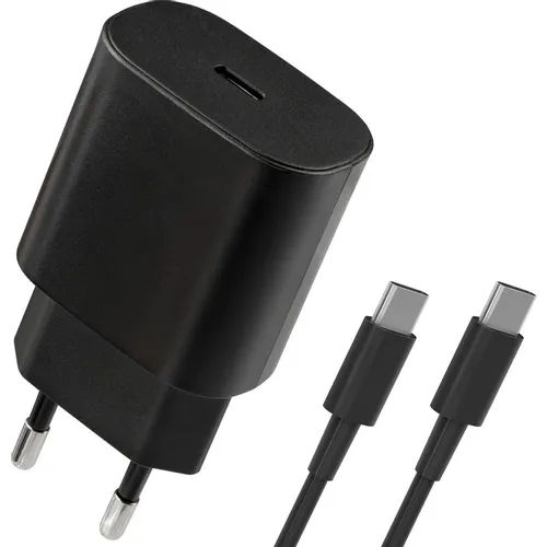 Сетевое зарядное устройство Defender UPA-125, USB-C, USB-C, 25Вт, 3A, черный [83225]