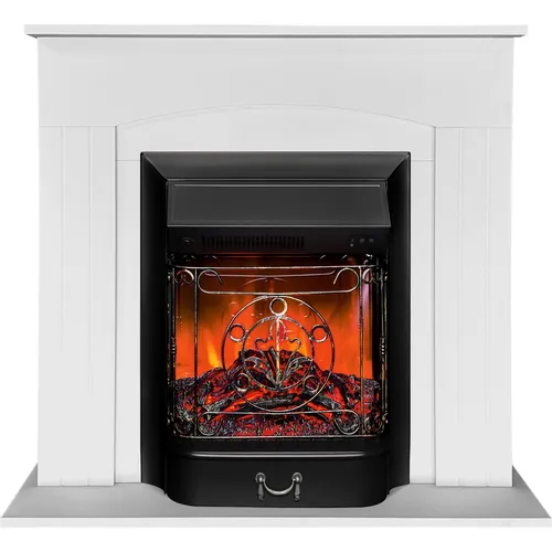 Электрокамин REALFLAME Crosby WT/Majestic BL белый