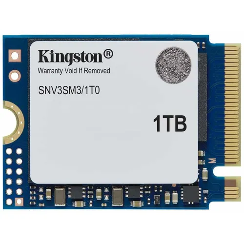 SSD накопитель Kingston NV3 SNV3SM3/1T0 1ТБ, M.2 2230, PCIe 4.0 x4, NVMe, M.2
