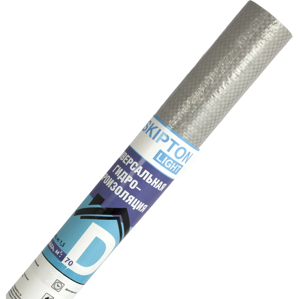 Двухслойная гидро-пароизоляционная пленка Skipton D light SKID.150.70