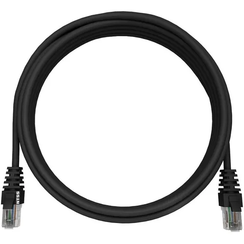 Патч-корд NTSS NTSS-PC-UTP-RJ45-5e-0.5-LSZH-BL, вилка RJ-45, вилка RJ-45, кат.5E, LSZH, 0.5м, черный